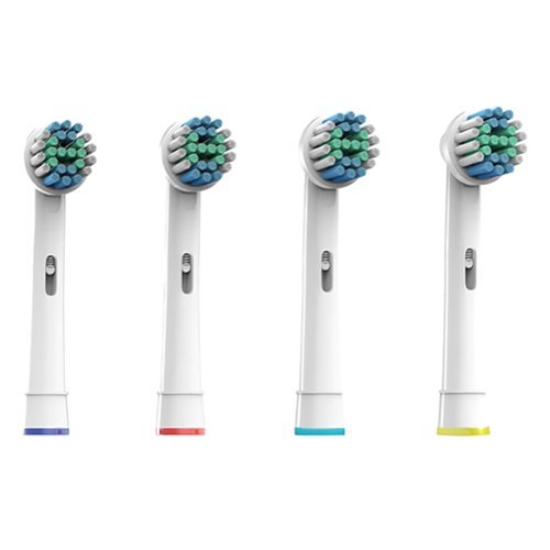 Pursonic - Pack Power Sensitive Replacement Brush Heads for Oral-B - White-Front_Standard 