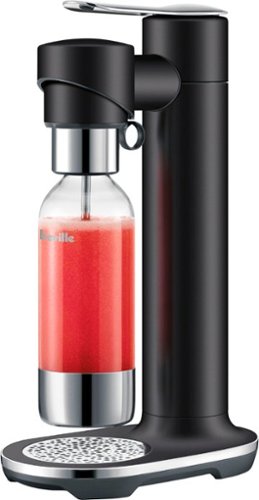 Breville - the InFizz Fusion Bundle w/CO2, Black Truffle - Black Truffle