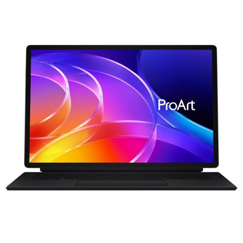 ASUS - ProArt PZ14 14" OLED 3K Touch Detachable Laptop - Snapdragon X2 Elite 18-Core - 32GB RAM - 1TB SSD - Copilot+ PC - Nano Black