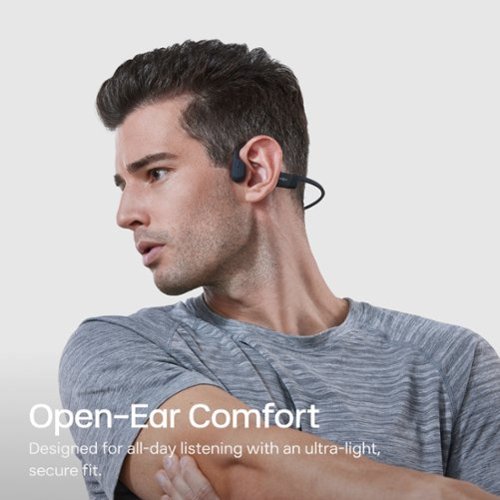 Shokz OpenRun Bone Conduction Open-Ear Endurance Headphones (USB-Charging) - Black GLOBAL SHIPPING