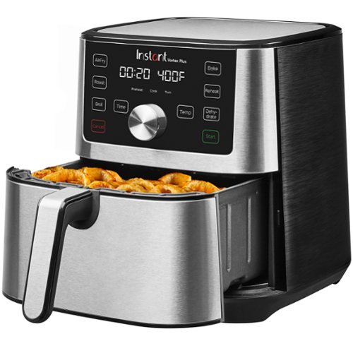 Instant Pot - 4Qt Vortex 4 Plus Air Fryer - Silver-Angle_Standard 
