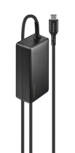 Insignia™ - 65W 4 ft. Laptop Power Adapter for USB-C Devices - Black