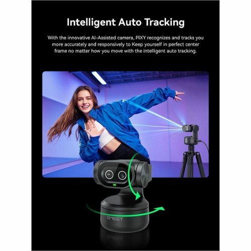 Pixy Dual lens 4K PTZ Webcam with Gesture Control and Auto