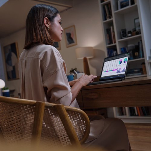 HP OmniBook X Flip 2-in-1 - 16 3K OLED Touchscreen Laptop - Intel Core Ultra 9 (2026) - 32GB Memory - 1TB SSD - Copilot+ - Eclipse Gray BUY IN QATAR