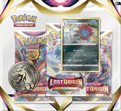  Pokémon - Trading Card Game: Lost Origin 3pk Booster - Styles May Vary