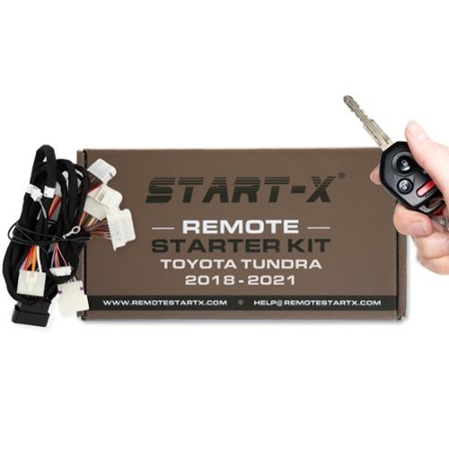 Start-X - Remote Start System for Select 2018-2021 Toyota Tundra Trucks - Black-Front_Standard 