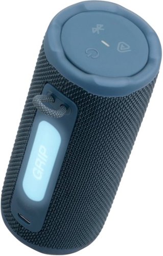JBL Grip（ブルー） JBL Grip Portable Wireless Speaker with Built In Light 2025 Blue