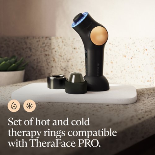 Therabody TheraFace Pro Hot & Cold Therapy Rings - Black HOW TO BUY