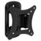 Mount-It! - Single Stud Tilt & Swivel TV Wall Mount for 19–32" – Compact, Easy Install, VESA Compatible, Space-Saving - Black-Front_Standard