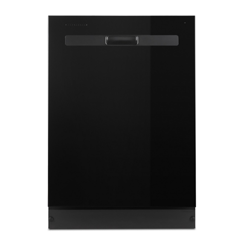  Whirlpool - Quiet Dishwasher with Boost Cycle and Pocket Handle - Black