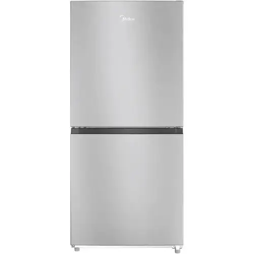 Front. Midea - Midea MRU21C7BST 20 Cu. Ft. Stainless 3-Way Convertible Smart Refrigerator / Freezer - Stainless.