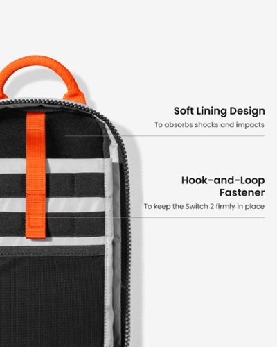 tomtoc Sling Crossbody Bag for Nintendo Switch 2 Model 2025, Protective Portable Chest Carrying Gaming Pouch - Red HOW TO BUY