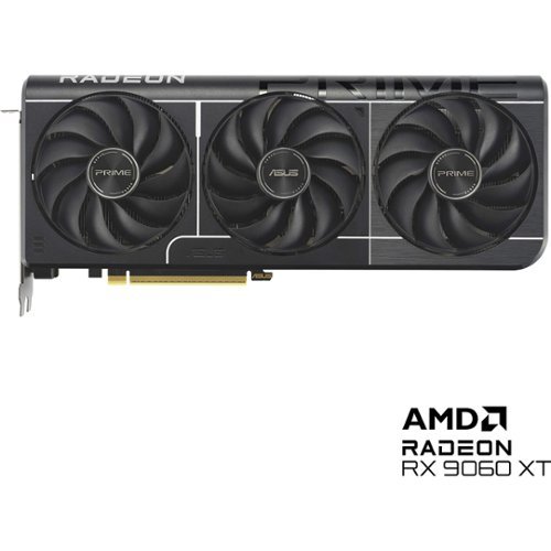 ASUS Prime Radeon RX 9060 XT 16GB OC Edition Graphics Card PRIME