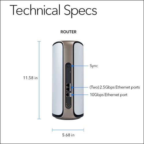 NETGEAR Orbi 970 Series BE27000 Quad-band Mesh Wi-Fi 7 Satellite – - White BUY IN EUROPE