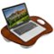 LapGear - Bamboo Lap Desk (Fits up to 17.3" Laptop) - Chesnut-Front_Standard