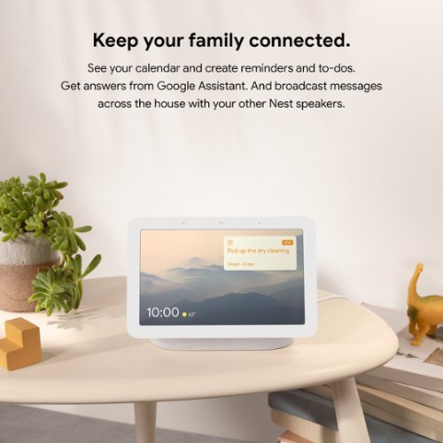 Google Nest Hub 2nd Gen - 7 Smart Home Display with Google Assistant - Chalk BUY IN SINGAPORE