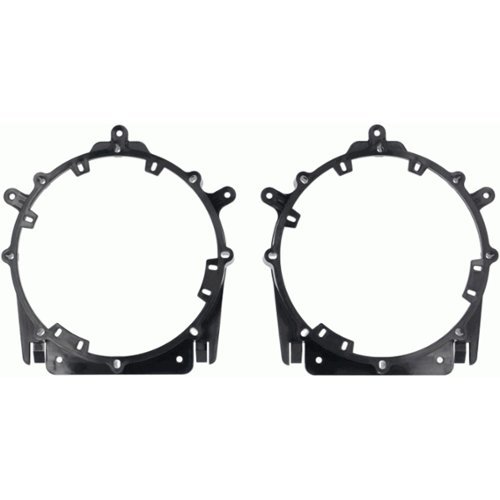 Metra - Speaker Adapter Plate for Select Acura and Honda 2002-2014 Vehicles (2-Pack) - Black