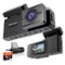 Rexing - C2 – 2K Front + 1080p Rear Dash Cam with Wi-Fi - Black-Front_Standard