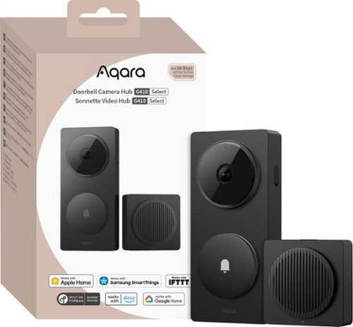 Aqara - Doorbell Camera Hub G410 Select - Black