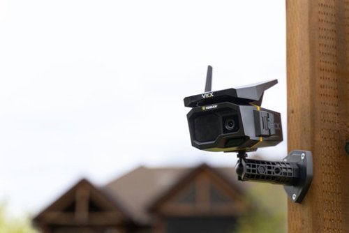 Vosker VKX Outdoor Solar Powered 1080p Security Camera with 4G-LTE Cellular Connectivity - Black GLOBAL SHIPPING