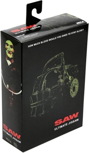 NECA Saw (Franchise) 7” Scale Action Figure - Ultimate Jigsaw Killer (Black Robe) HOW TO BUY