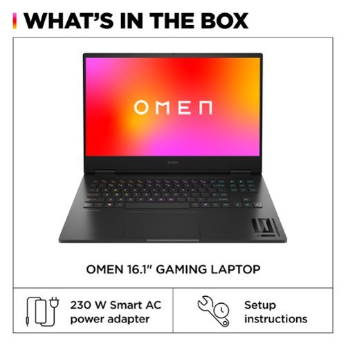 HP OMEN 16.1 165Hz Full HD Gaming Laptop - Intel Core i7 - 16GB DDR5 Memory - NVIDIA GeForce RTX 4060 - 1TB SSD - Shadow Black GLOBAL SHIPPING