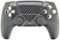 Custom Controllerzz - Custom Wireless Controller for PS5 - Glossy Carbon Fiber & Silver Chrome Inserts-Front_Standard