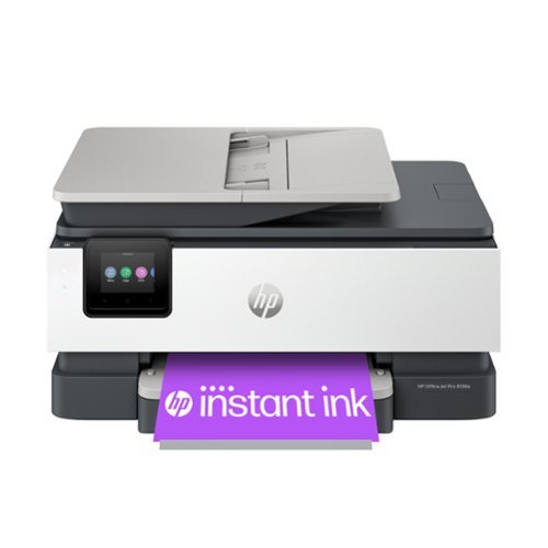 HP - OfficeJet Pro 8139e Wireless All-In-One Inkjet Printer with 12 months of Instant Ink Included with HP+ - White