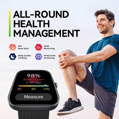 Amazfit Bip 3 Pro Smartwatch 42.9mm Polycarbonate Plastic - Pink BUY IN JAPAN
