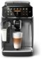 Philips - 4300 Series Fully Automatic Espresso Machine with LatteGo Milk Frother, 8 Coffee Varieties - Black-Front_Standard