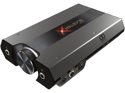 Creative Labs - Creative Sound BlasterX G6 Hi-Res DAC & USB Sound Card with Xamp for PC, PS4, Xbox, Switch-Front_Standard 