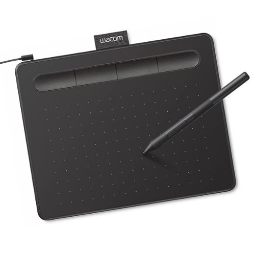 Wacom Intuos Small Wired Graphics Drawing Tablet, Includes