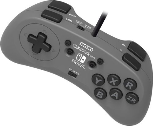 Hori Fighting Commander for Nintendo Switch Gray NSW-244U
