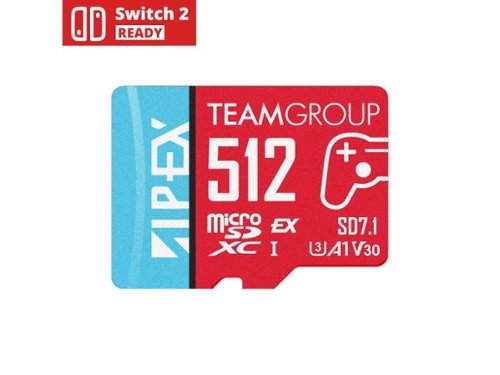 Team Group microSD Express Card – 512GB for Nintendo Switch 2