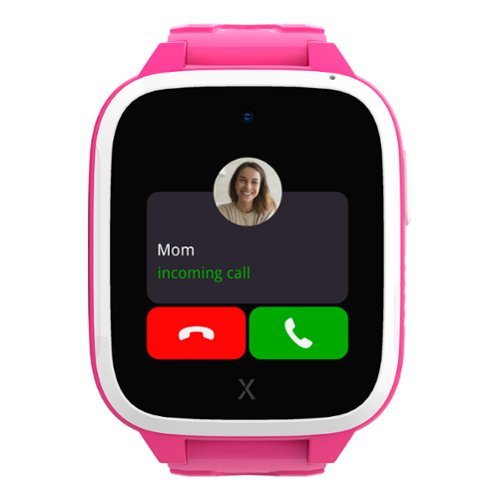 XGO3 42mm Kids Smartwatch Cell Phone with GPS - Includes Xplora Connect SIM Card - Pink