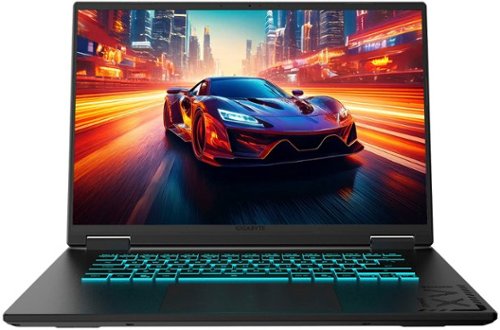 GIGABYTE - GAMING A16 - 16" 165Hz 1920x1200 WQXGA Intel Core i7-13620H - 1TB SSD- 32GB DDR5 RAM - GeForce RTX 5060 - Black Steel