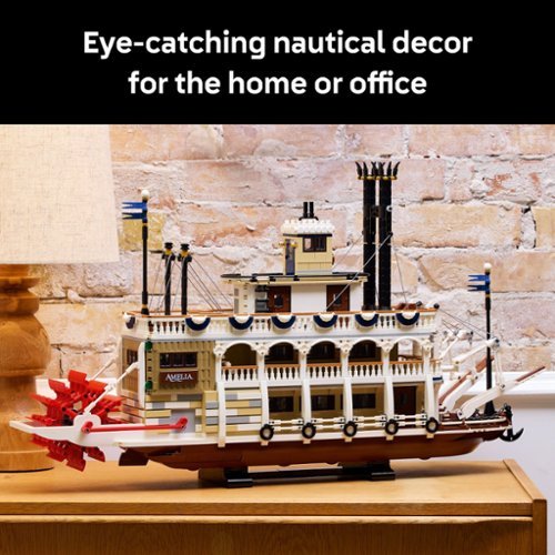 LEGO Ideas River Steamboat 3D Puzzle for Adults 21356 HOW TO BUY