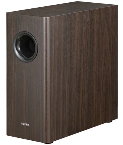 Edifier - T5s Powered Subwoofer (Each) - Brown