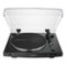 Audio-Technica - AT-LP3xBT Fully Automatic Wireless Belt-Drive Turntable with Bluetooth - Black-Front_Standard