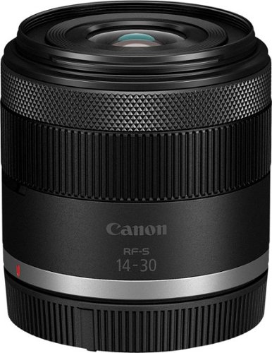 Canon RF-S14-30mm F4-6.3 IS STM PZ Ultra-Wide Angle Zoom Lens for EOS R-Series Cameras - Black GLOBAL SHIPPING