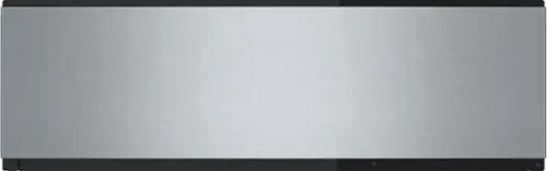 Front. Bosch - 500 Series 30" Warming Drawer - Stainless Steel.