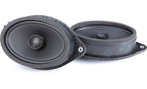 Powerbass OE Series 6x9in. 2-Way Coaxial OEM Replacement Speaker with Injection Molded PP Cone - black INTERNATIONAL SHIPPING