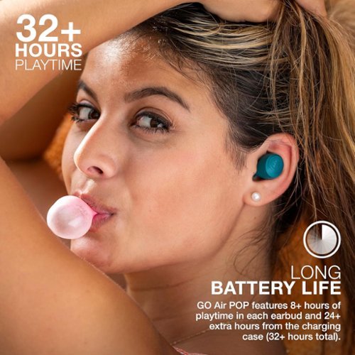 JLab GO Air Pop True Wireless Earbuds - Teal SHOP ONLINE