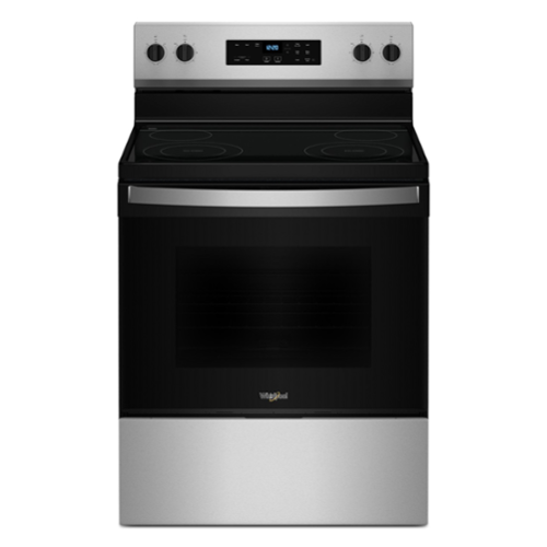  Whirlpool - 30 in. Wide 4 elements Electric Range with No Preheat Mode - Stainless Steel