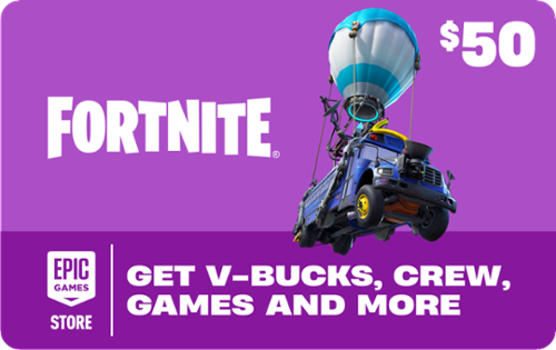 Fortnite - $50 Gift Card - Powered by the Epic Games Store [Digital]