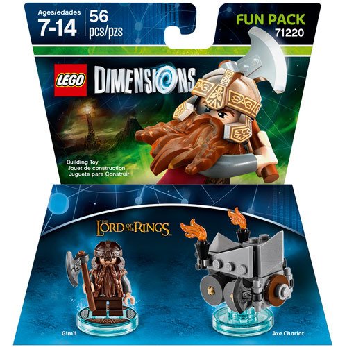  WB Games - LEGO Dimensions Fun Pack (The Lord of the Rings: Gimli)