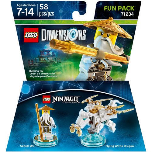  WB Games - LEGO Dimensions Fun Pack (LEGO Ninjago: Sensei Wu)