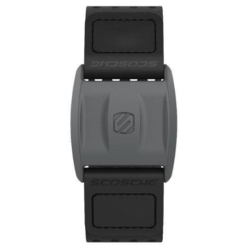 Scosche - Rhythm+™ - Black/Gray-Front_Standard 