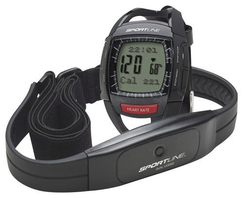Sportline - Cardio 660 Men's Heart Rate Monitor - Black-Front_Standard 