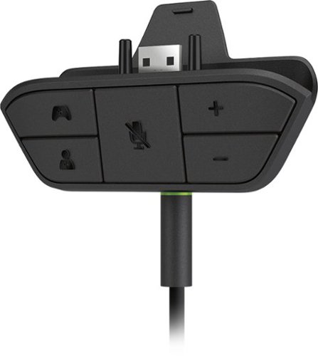  Microsoft - Xbox One Stereo Headset Adapter - Black